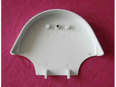 White Painted Aluminum Casted Cap